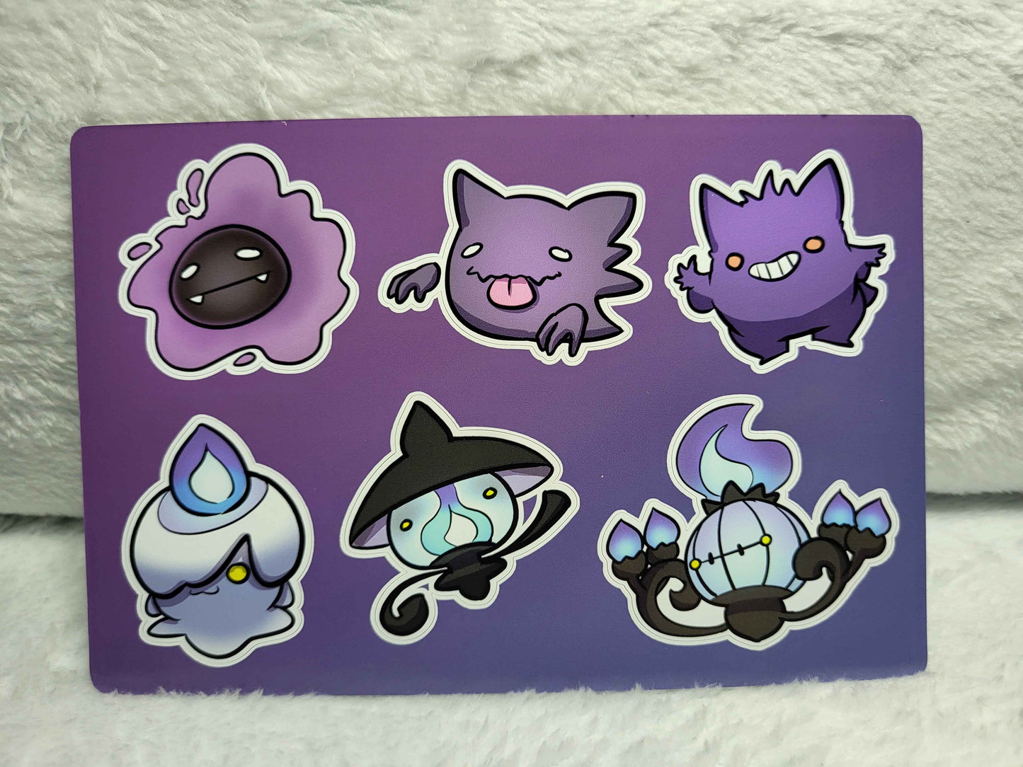 Ghost sticker sheet 1